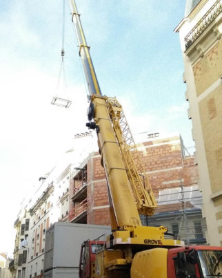 Stanislas Eurieult Architectures : Promotion : Construction d'un immeuble de 9 logements et d'une maison de ville 