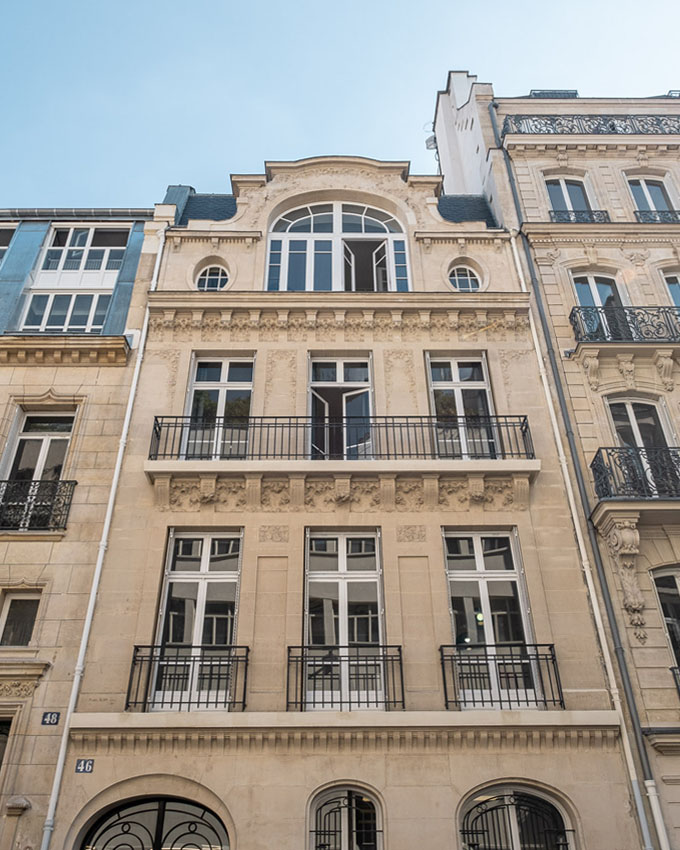 Stanislas Eurieult Architectures : Rénovation néo-haussmannienne de bureaux  