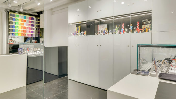 Stanislas Eurieult Architectures : Retail : Flagship parisien d'ice watch 