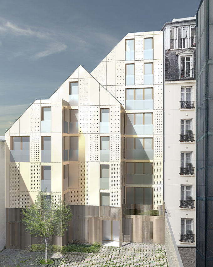 Stanislas Eurieult Architectures : Promotion : Construction d'un immeuble de 12 logements 