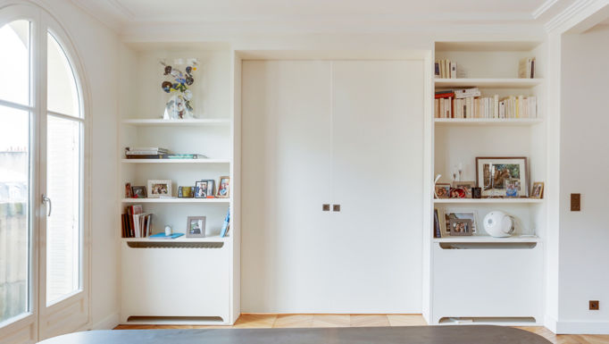 Stanislas Eurieult Architectures : Réhabilitation d'un appartement familial à deux pas de la tour Eiffel