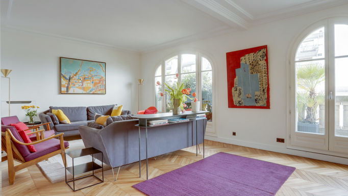 Stanislas Eurieult Architectures : Réhabilitation d'un appartement familial à deux pas de la tour Eiffel