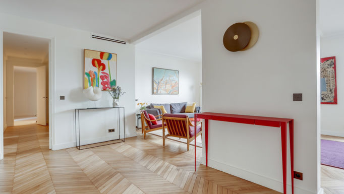 Stanislas Eurieult Architectures : Réhabilitation d'un appartement familial à deux pas de la tour Eiffel