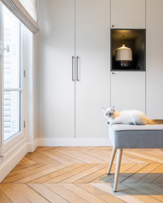 Stanislas Eurieult Architectures : RENOVATION COMPLETE D'UN APPARTEMENT PARISIEN 