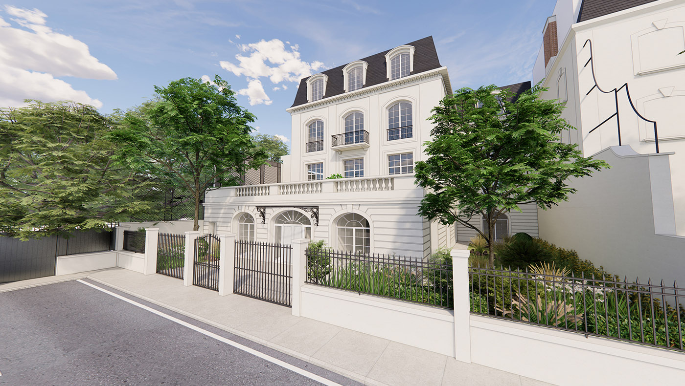 Saussaye - 1.150m² - CHANTIER 