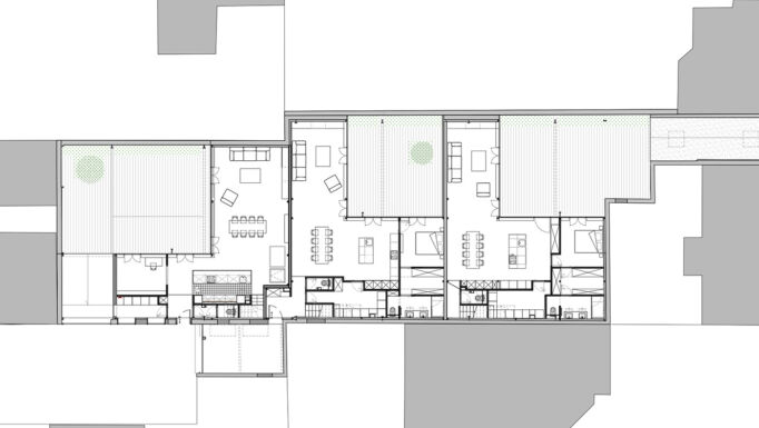 Stanislas Eurieult Architectures : Transformation d'un entrepôt en trois lofts