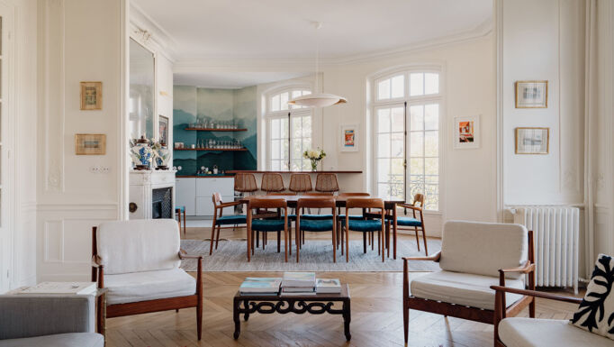 Stanislas Eurieult Architectures : Rénovation d'un appartement familial