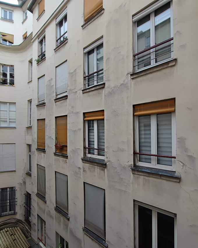 Stanislas Eurieult Architectures : Ravalement de façades sur cour