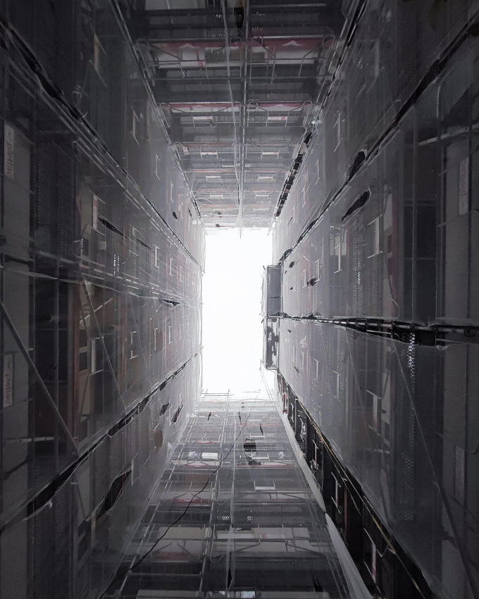 Stanislas Eurieult Architectures : Ravalement de façades sur cour